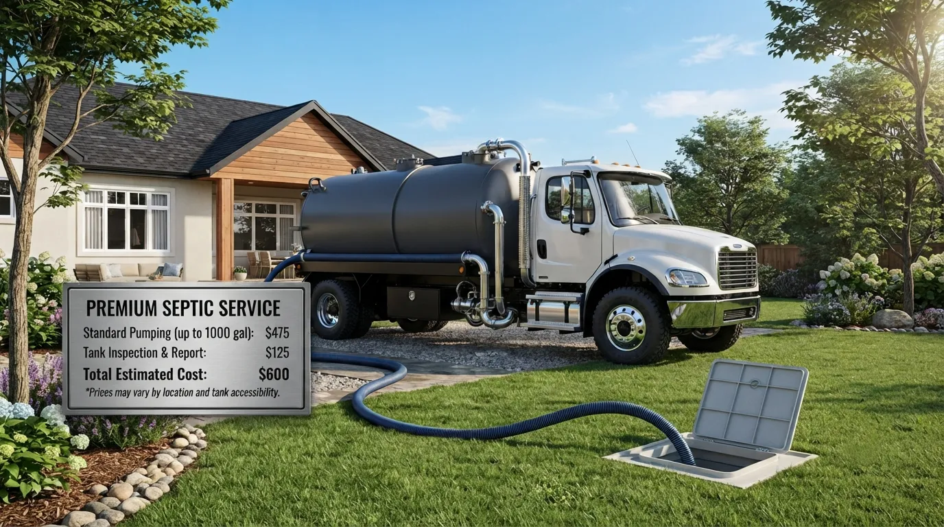 Septic Tank Pumping Cost in Brockton, MA