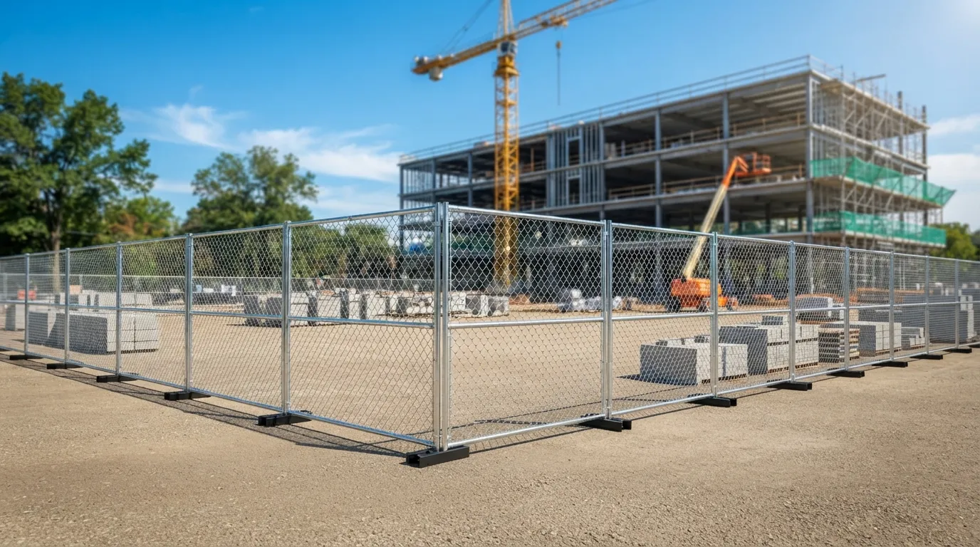 Temporary Fence Cost in Brockton, MA